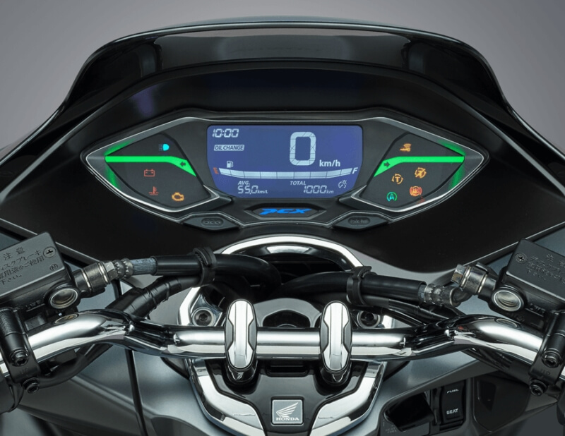 2022 Honda PCX Scooter Review / Specs | Gauges