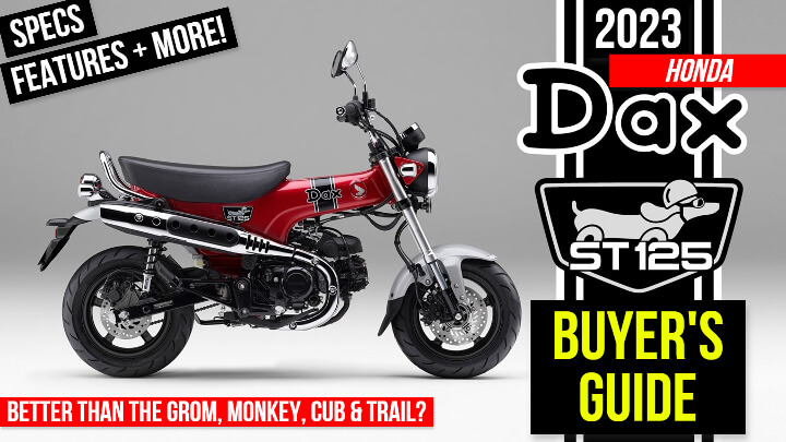 2023 Honda DAX 125 Review / Specs: Price, Colors, Release Info + More! | ST125 Motorcycle / Vintage & Retro Mini Bike - miniMOTO